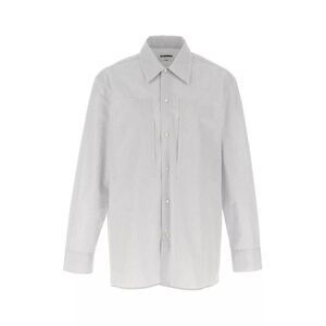 JIL SANDER Men's Striped Long Sleeve Button-Front Shirt Men 154 Shirts